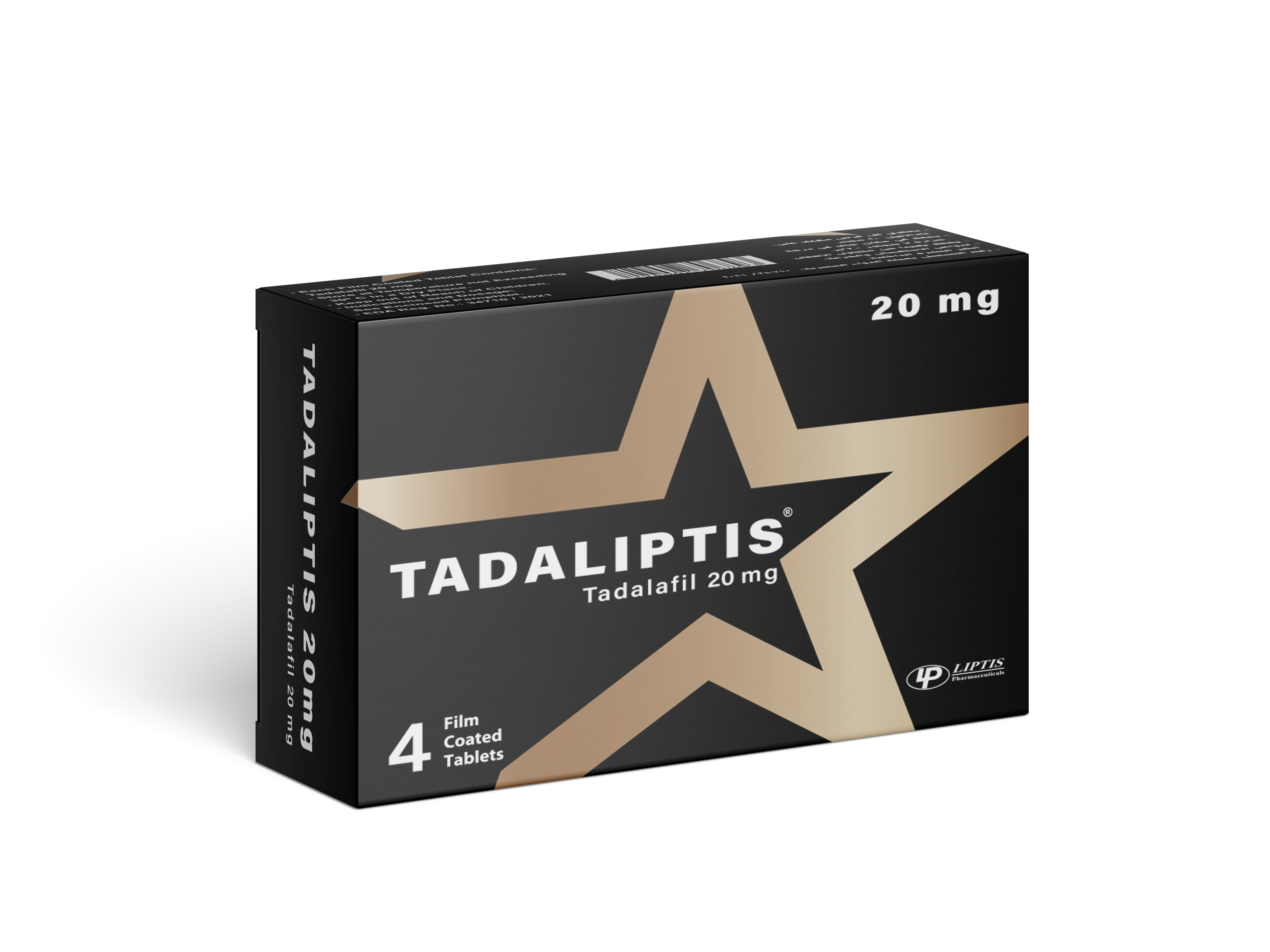 Tadaliptis 20 mg